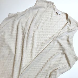 LuLaRoe Cream Waffle Knit Joy